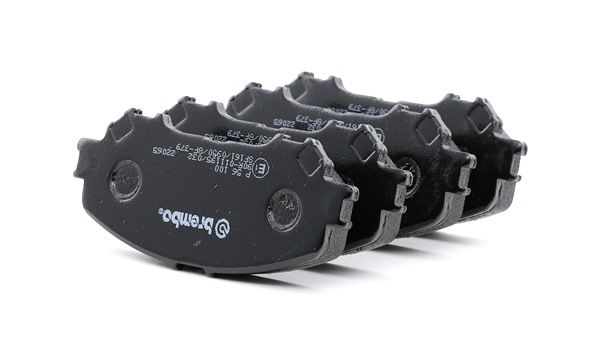 BREMBO P 56 100: Plăcuțe de frână PRIME LINE cu acceasorii, cu clema piston, cu tabla anti scartait
