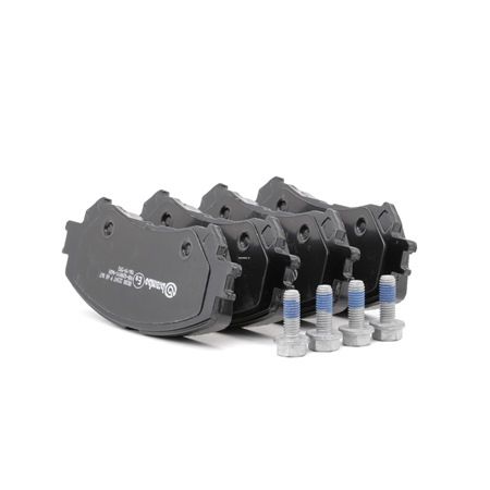 BREMBO P 68 067: Plăcuțe de frână PRIME LINE cu acceasorii, cu suruburi etrier, cu tabla anti scartait