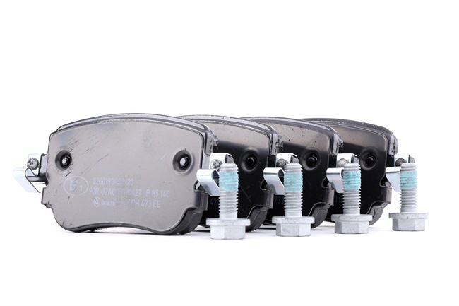 BREMBO P 85 140: Juego de pastillas de freno PRIME LINE con accesorios, con tornillos pinza freno, Chapa antichirridos