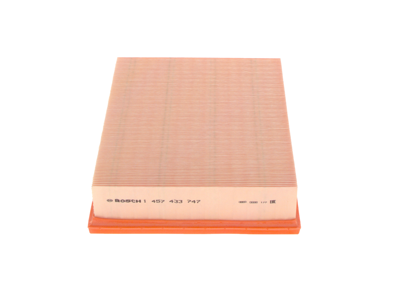 BOSCH 1 457 433 747 Filtro de ar VW TRANSPORTER 4 Bus (70XB, 70XC, 7DB, 7DW) 78 cv Diesel custo