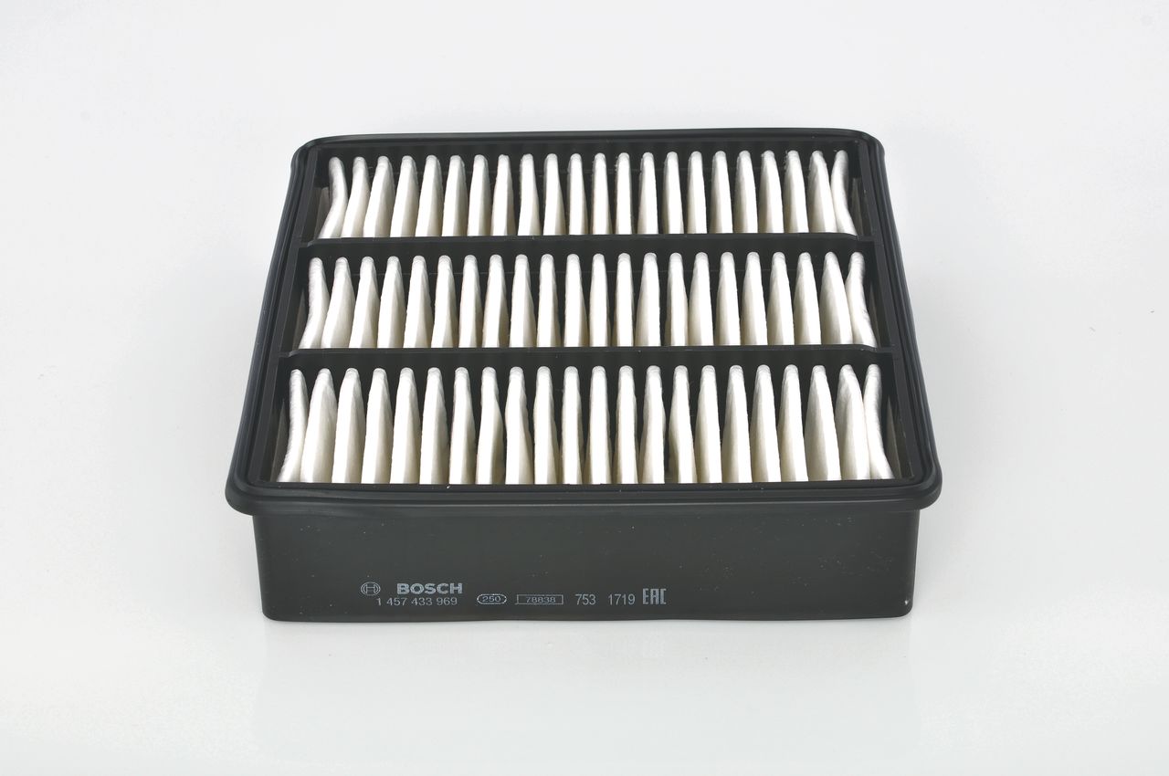 BOSCH 1 457 433 969 Luftfilter MITSUBISHI OUTLANDER I (CU_W) 160 HK Benzin hvad koster