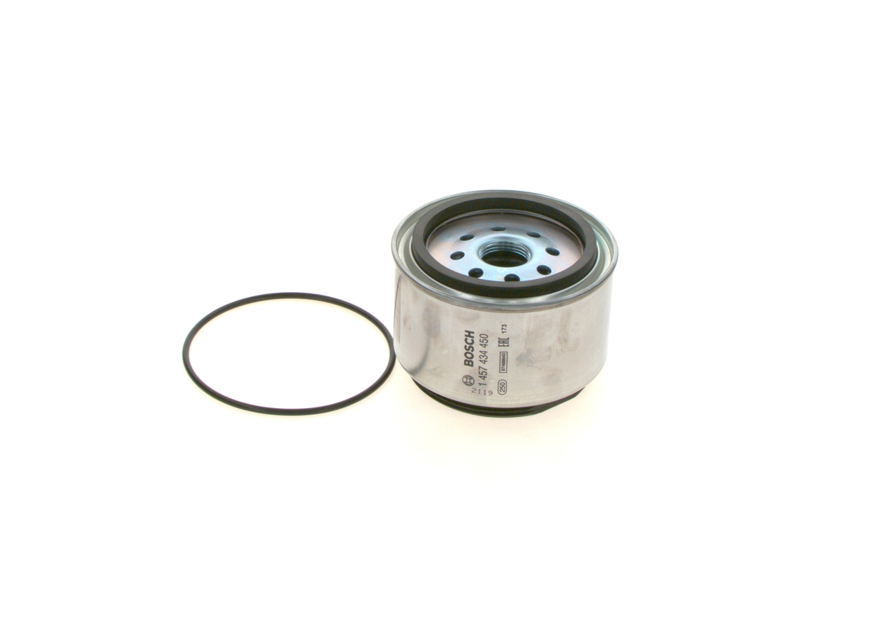 BOSCH 1 457 434 450 Drivstoffilter DODGE CARAVAN 116 hk Diesel hva koster
