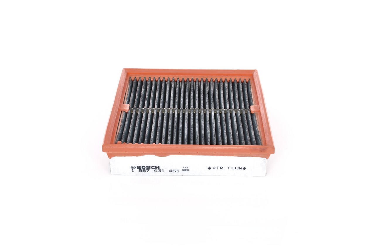 BOSCH 1 987 431 451: Filter vnútorného priestoru Filter aktívneho uhlia