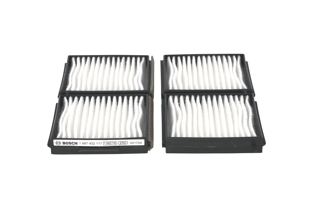 BOSCH 1 987 432 117: Innenraumfilter Partikelfilter, Filtereinsatz