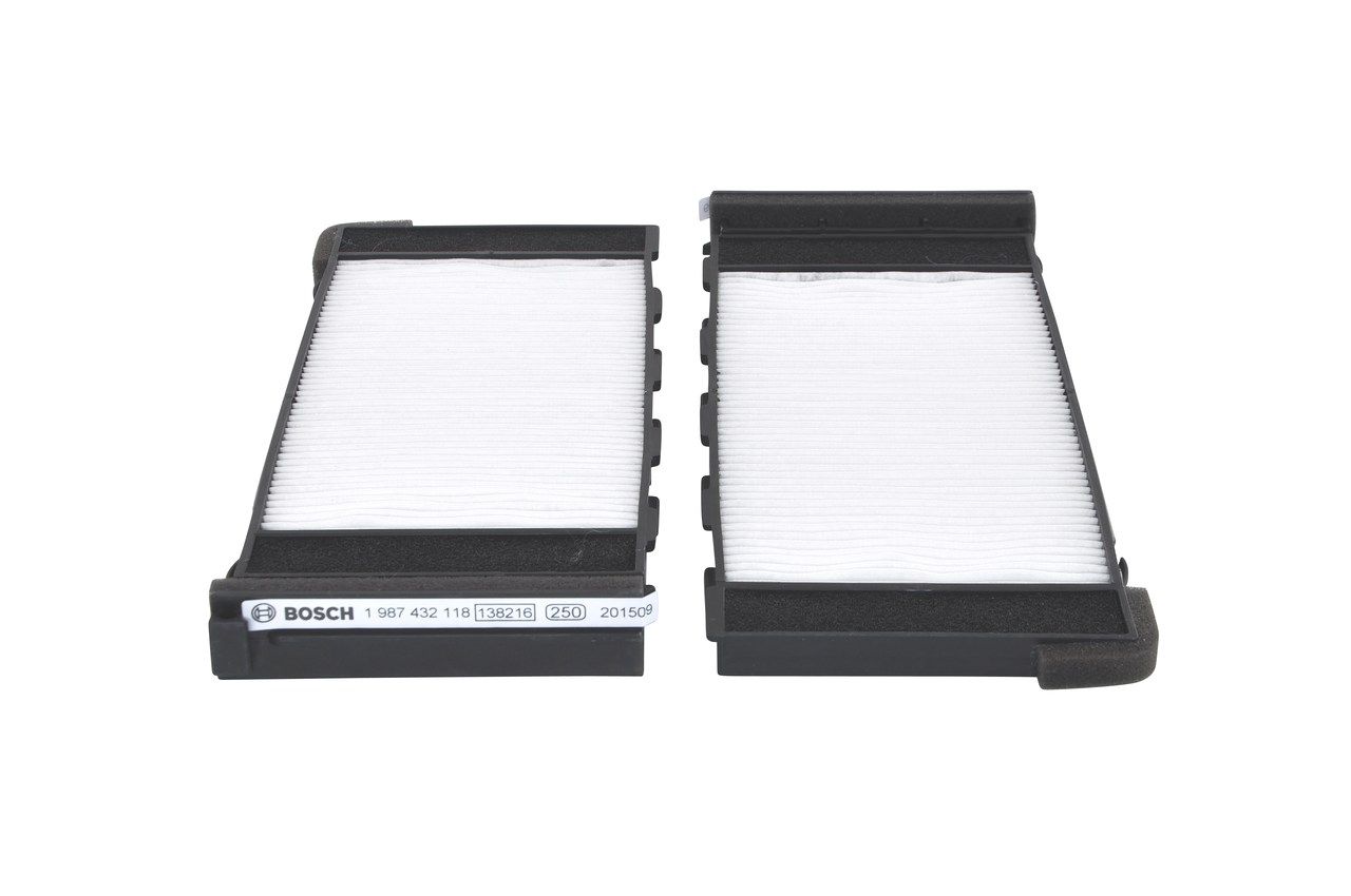 BOSCH 1 987 432 118: Filter vnútorného priestoru filter castic, Vlożka filtra