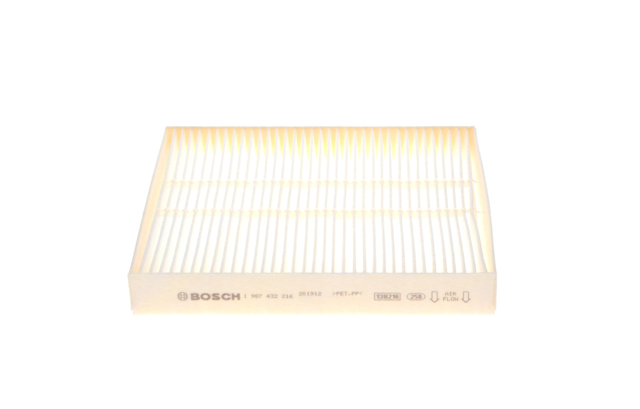 BOSCH 1 987 432 216: Filtrs, Salona telpas gaiss Daļiņu filtrs