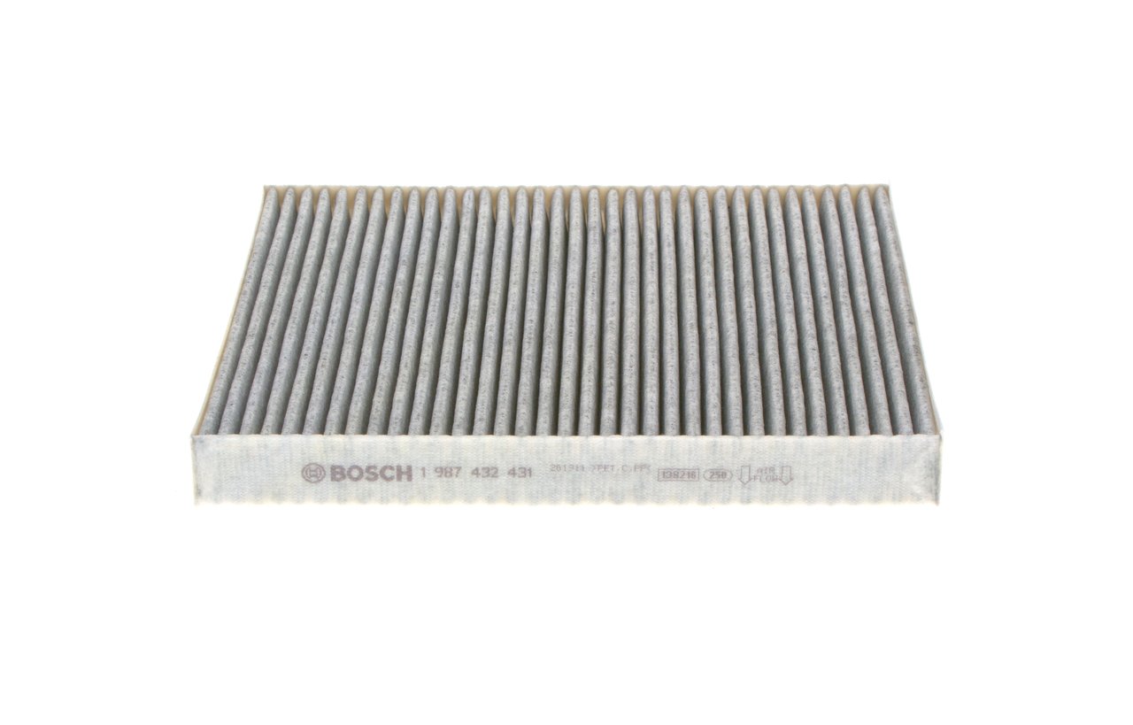 BOSCH 1 987 432 431 Φίλτρο, αέρας εσωτερικού χώρου VW Multivan 5 (7HM 115 PS Βενζίνη κόστος