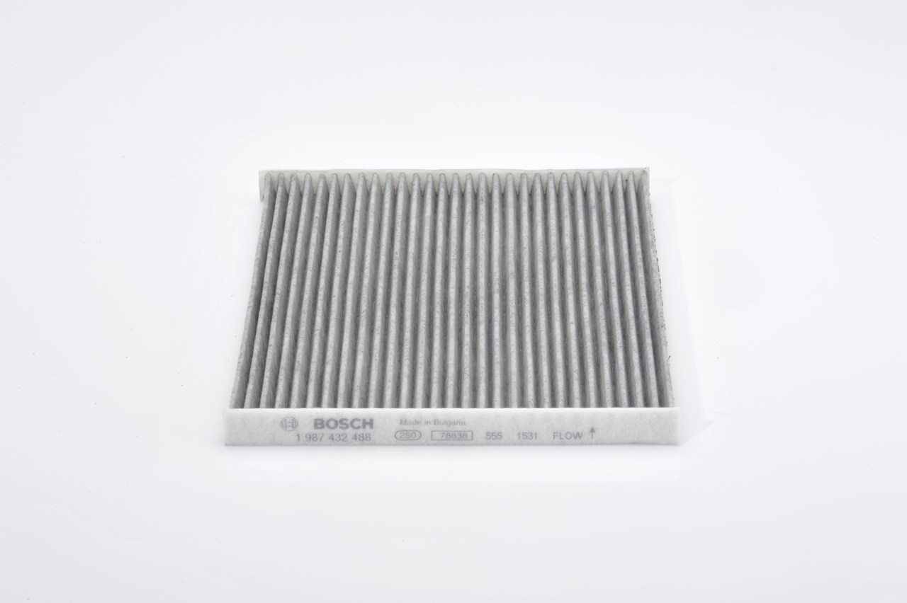 BOSCH 1 987 432 488: Filtru, aer habitaclu Filtru carbon activ