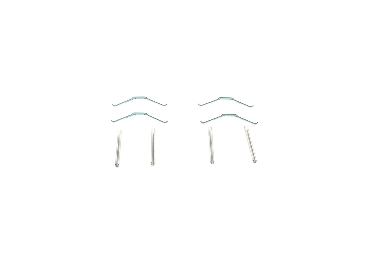 BOSCH 1 987 474 210 Accessoireset, schijfremblok OPEL Ascona C Sedan (J82) 116 Pk Benzine kosten