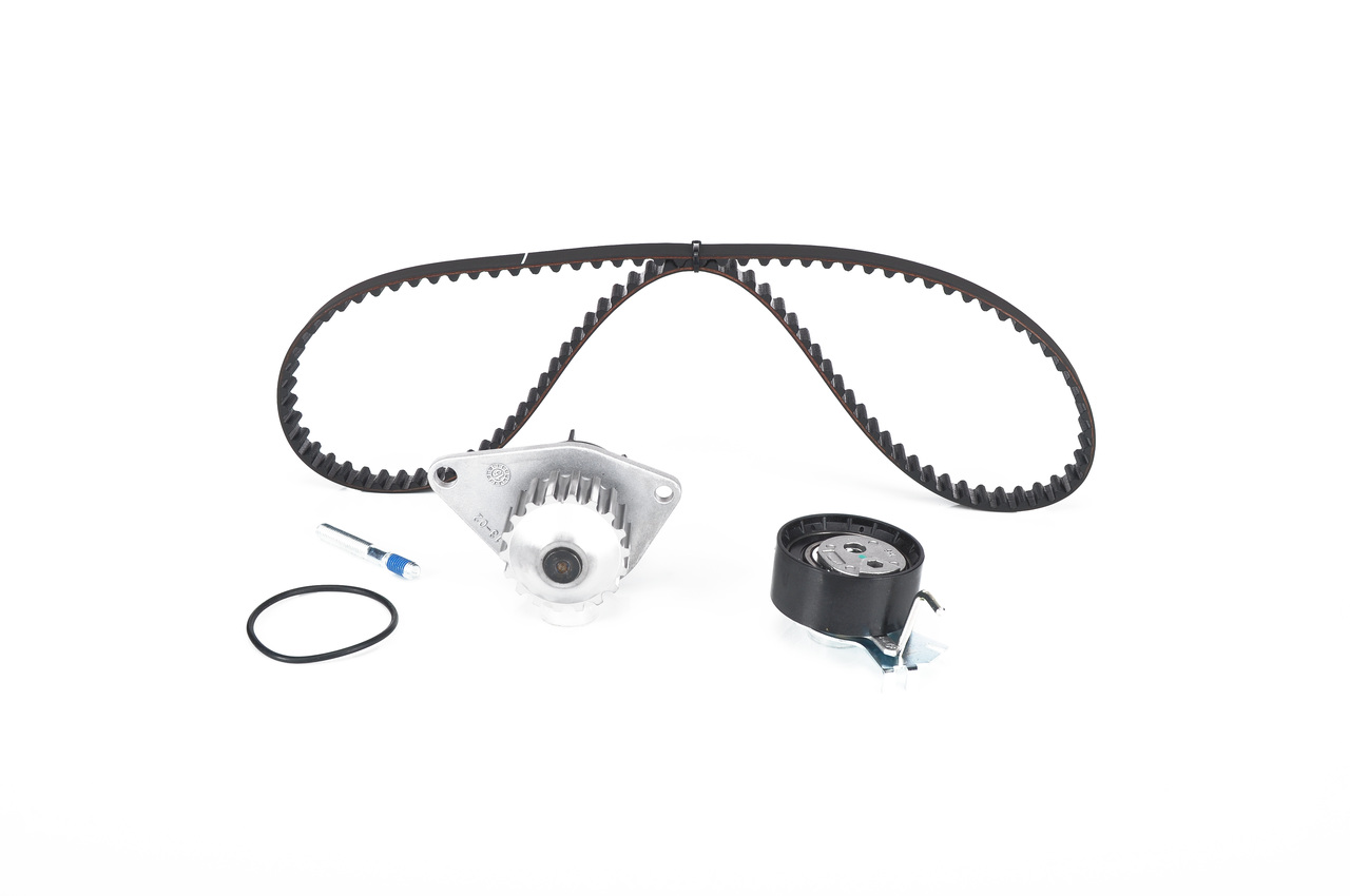 BOSCH 1 987 948 725: Kit de distribution + pompe à eau Nbr. dents: 104, Largeur: 17mm