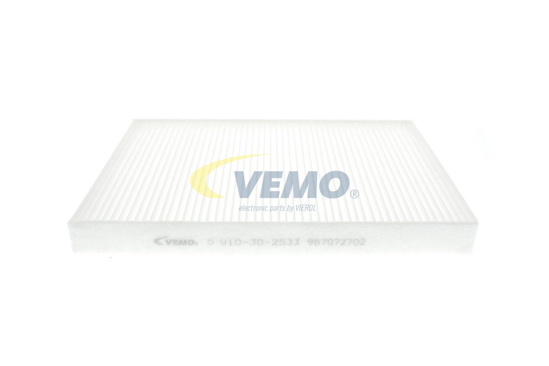 VEMO V10-30-2533 Φίλτρο, αέρας εσωτερικού χώρου AUDI A6 Sedan (4A2, C8) 245 PS Πετρελαιοκινητήρας/ηλεκτροκινητήρας κόστος