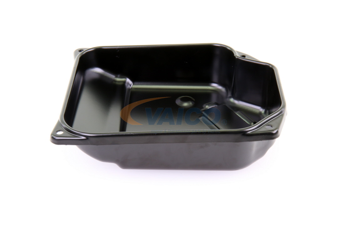 VAICO V10-3544: Baie ulei, cutie viteze automata la carcasa transmisiei, cu buson de golire ulei, cu inel etansare, fara garnitura baie ulei, Original VAICO Quality