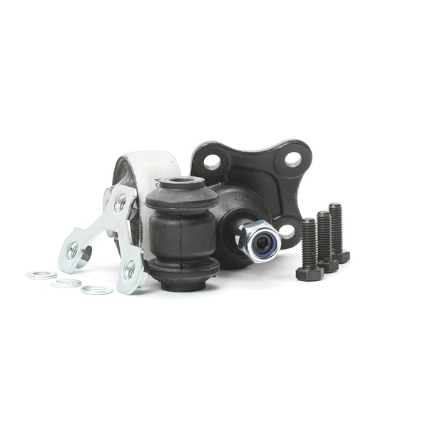VAICO V10-3908: Juego de reparación, suspensión de ruedas Eje delantero, derecha, con accesorios, con apoyo de caucho, con rótula de suspensión/carga, con juego de tornillos de retención, EXPERT KITS +