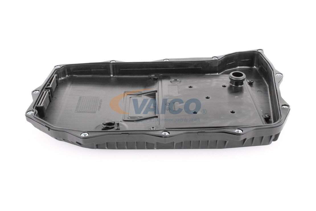 VAICO V10-4360: Baie ulei, cutie viteze automata cu etansare, cu filtru, cu suruburi, Original VAICO Quality