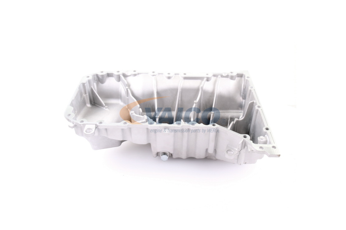 VAICO V10-4801: Baie ulei cu buson de golire ulei, fara etansare, fara senzor, cu alezaj pentru senzor nivel ulei, Original VAICO Quality