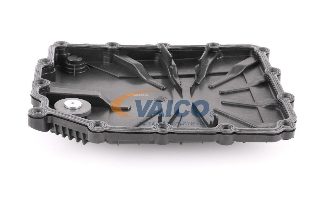 VAICO V20-3257: Baie ulei EXPERT KITS + la carcasa transmisiei, cu buson de golire ulei, cu garnitura baie ulei, cu inel etansare