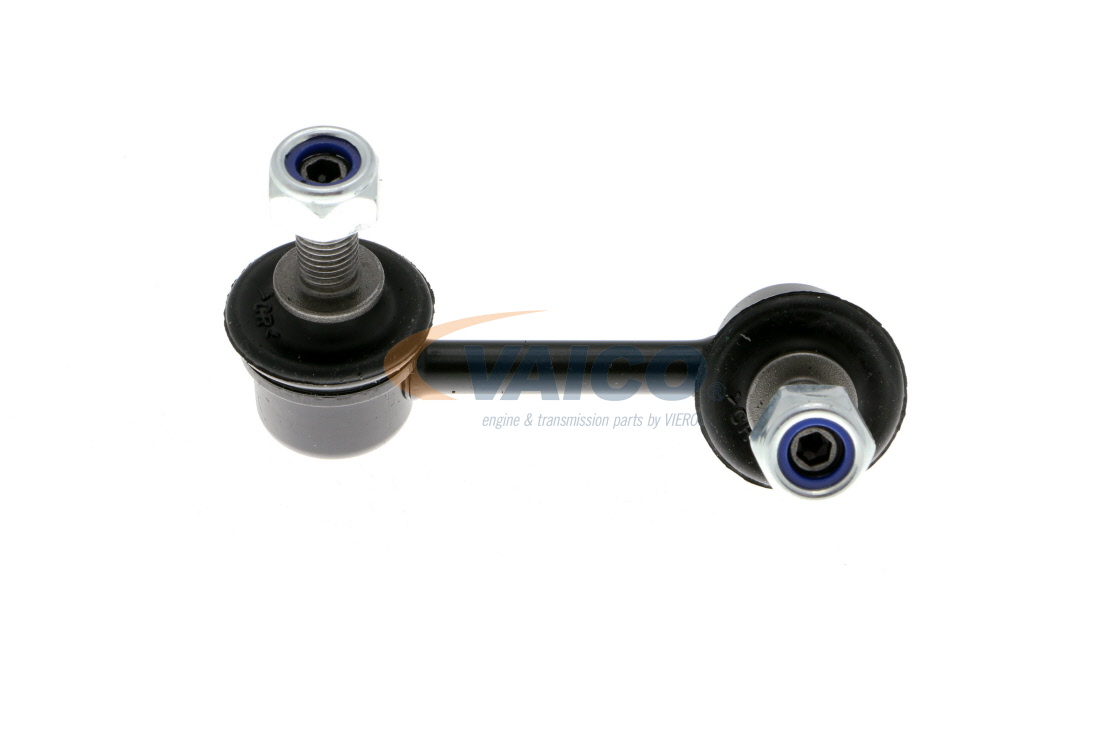 VAICO V26-0265: Brat / bieleta suspensie, stabilizator Axa spate stanga, 74mm, Otel, Original VAICO Quality