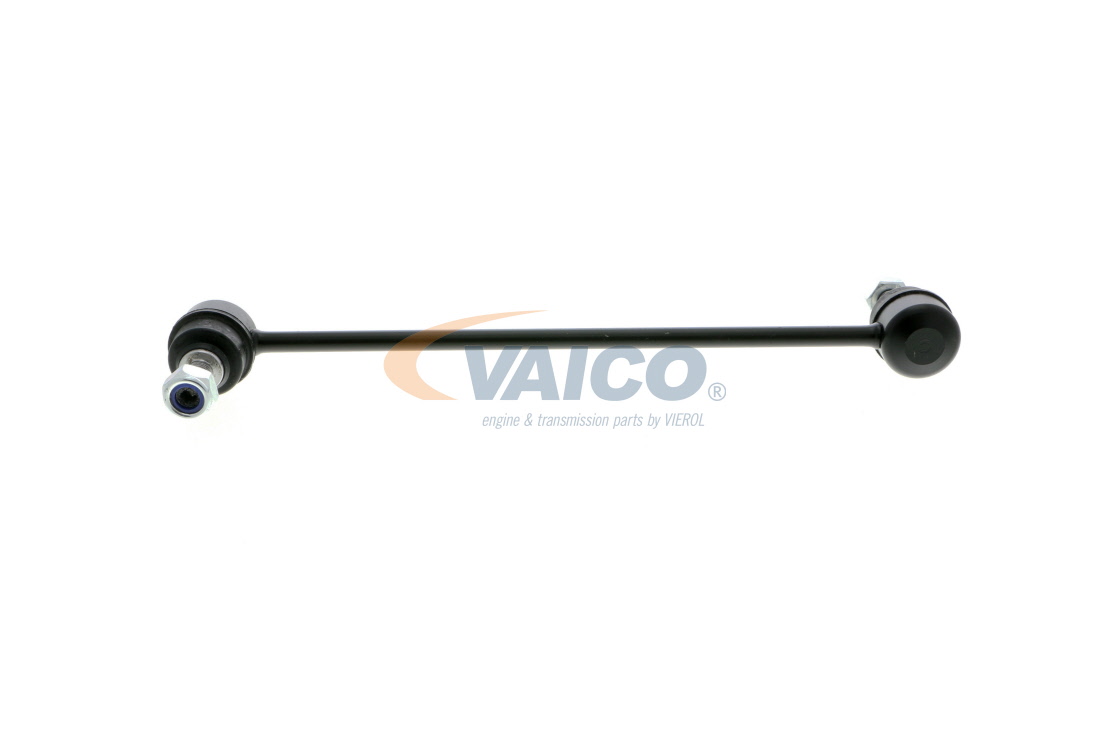 VAICO V33-0107: Brat / bieleta suspensie, stabilizator punte fata, 261mm, Otel, Original VAICO Quality