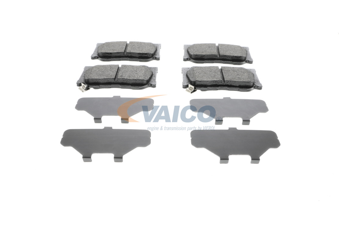 VAICO V38-0321: Plăcuțe de frână puntea spate, Q+, original equipment manufacturer quality