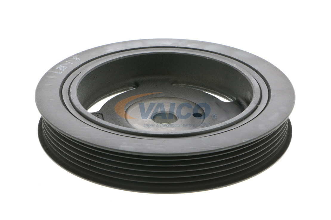 VAICO V52-0221: Fulie curea, arbore cotit Q+, original equipment manufacturer quality
