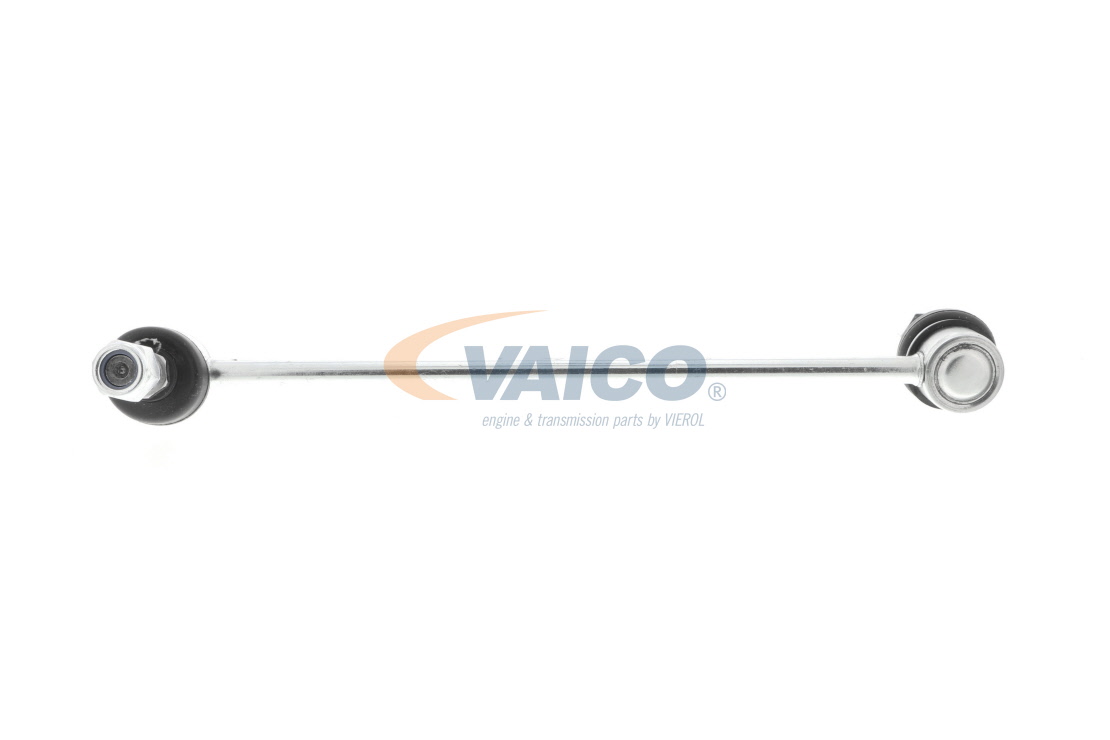 VAICO V52-0288: Brat / bieleta suspensie, stabilizator pe ambele parti, punte fata, 288mm, Original VAICO Quality