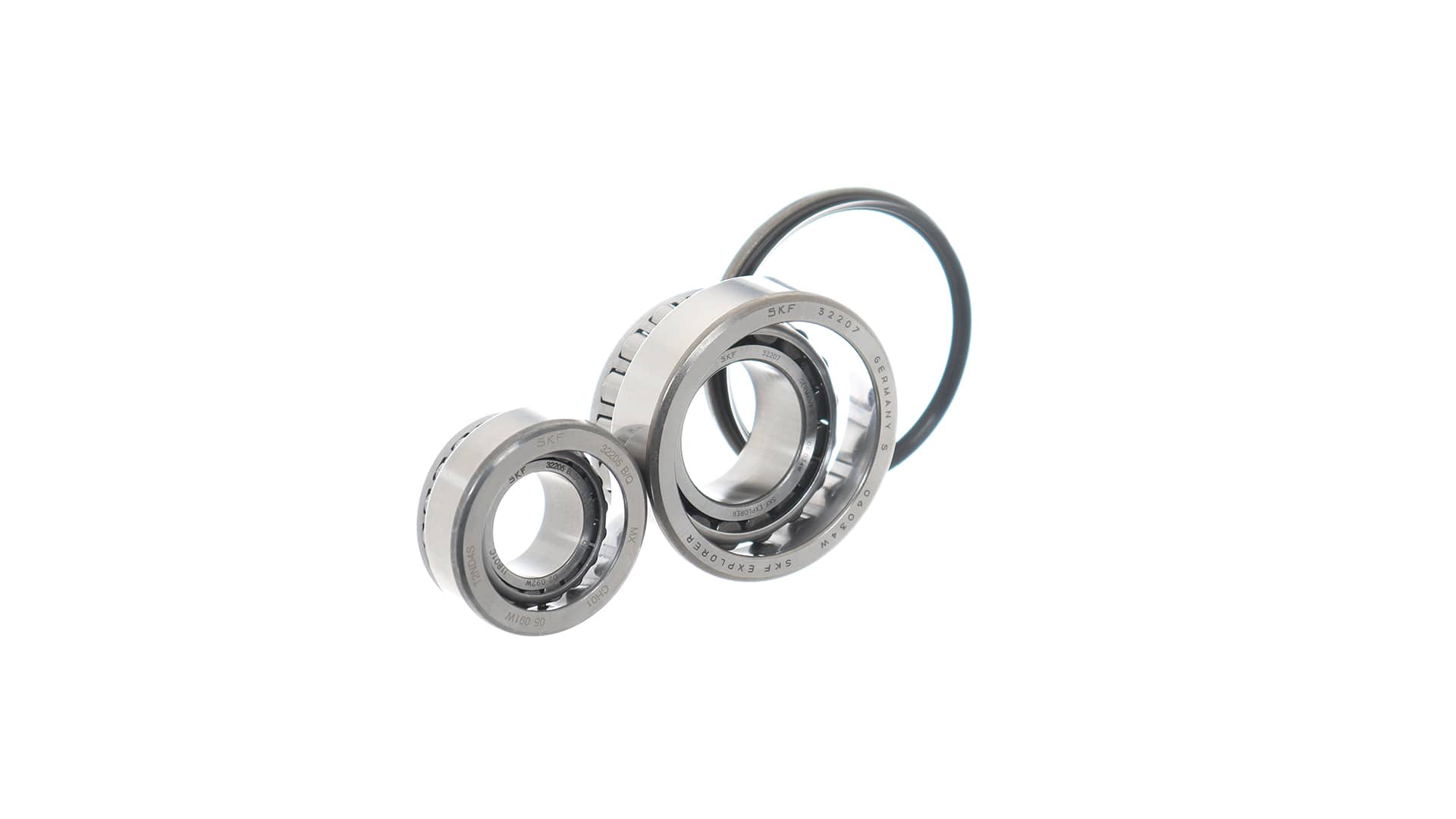 SKF VKBA 828: Juego de cojinete de rueda con retén para ejes