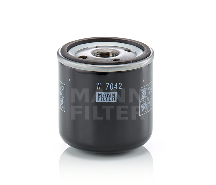MANN-FILTER W 7042: Oliefilter