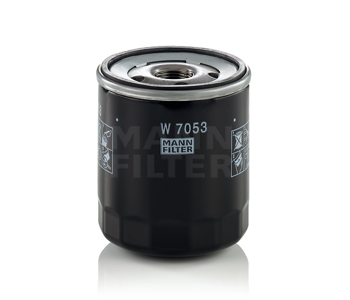 MANN-FILTER W 7053 Ölfilter mit einem Rücklaufsperrventil