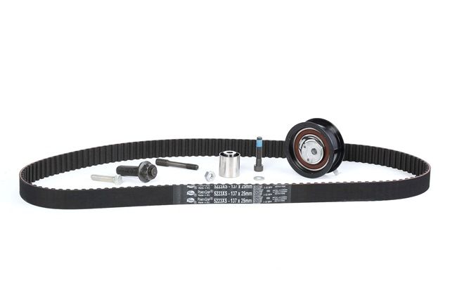 GATES FleetRunner™ Micro-V® Stretch Fit® K045223XS Σετ οδοντωτού ιμάντα SEAT TOLEDO 1 (1L) 110 PS Πετρέλαιο κόστος