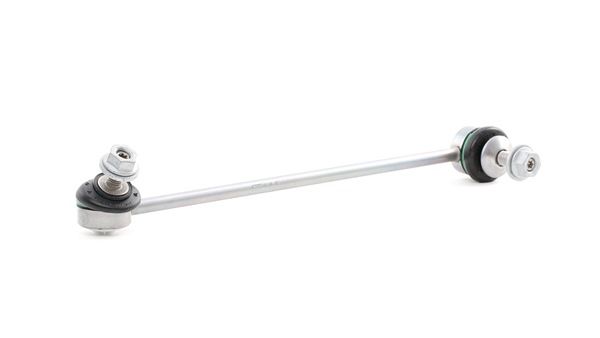 LEMFÖRDER 27149 02: Brat / bieleta suspensie, stabilizator Axa fata stanga, 300mm, cu acceasorii