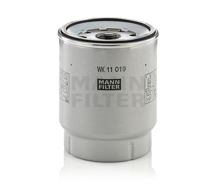 MANN-FILTER WK 11 019 z: Kraftstofffilter mit Dichtung