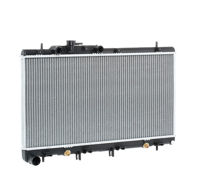 RIDEX 470R0098: Chłodnica, układ chłodzenia silnika Aluminium, Tworzywo sztuczne