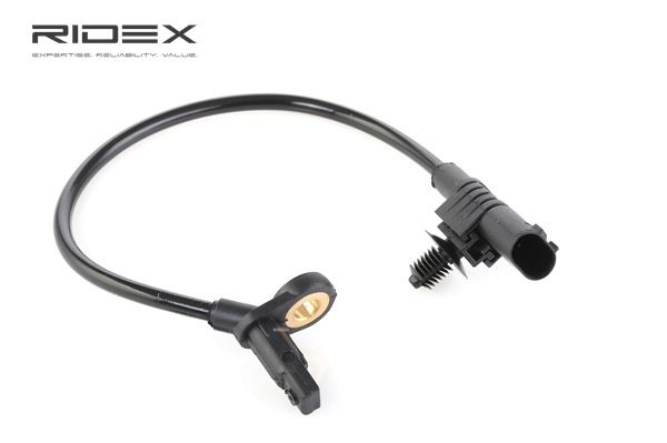 RIDEX 412W0163: Wielsnelheidssensor (ABS) Achteras links en rechts, Met bevestigingsmatriaal