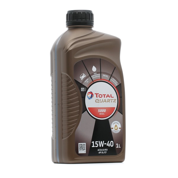 TotalEnergies 2166246: Motoröl 1l, 15W-40 Quartz, 5000 Diesel