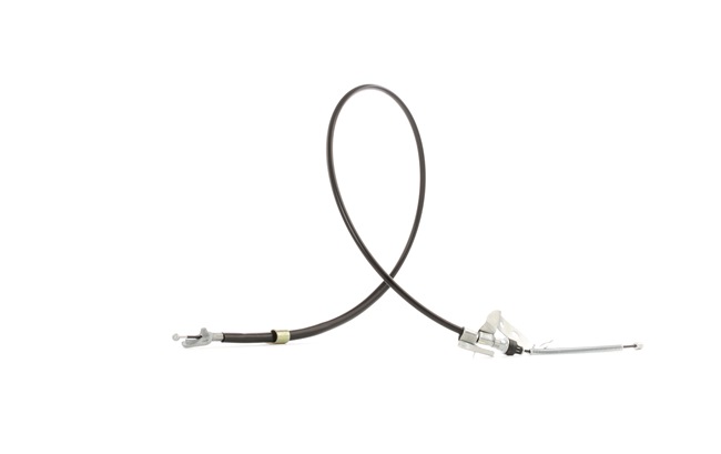RIDEX 124C0635: Handbremsseil hinten, links, 1487/1243mm, 1487/1243mm