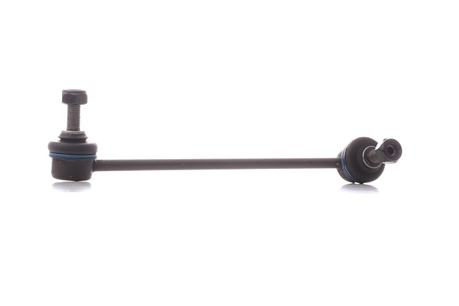 RIDEX 3229S0563: Drążek / wspornik, stabilizator os przednia, z prawej, 215[mm], Stal