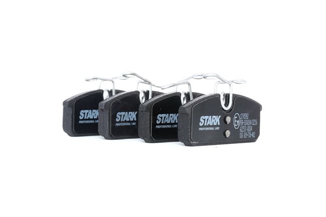 STARK SKBP-0011711: Plăcuțe de frână puntea spate, cu acceasorii, cu tabla anti scartait