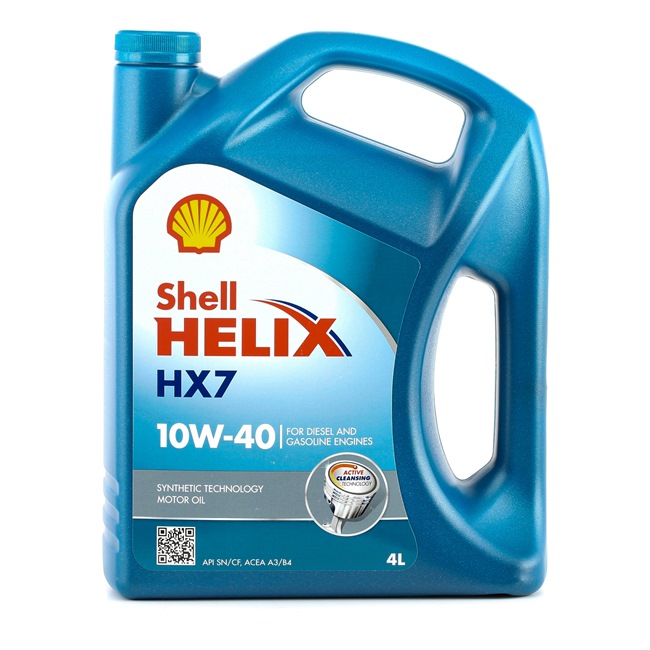 SHELL Helix, HX7 550046274 Motoröl 4l, 10W-40