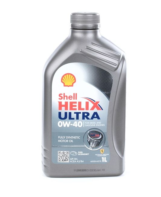SHELL 550040565: Olio motore 1l, 0W-40 Helix, Ultra