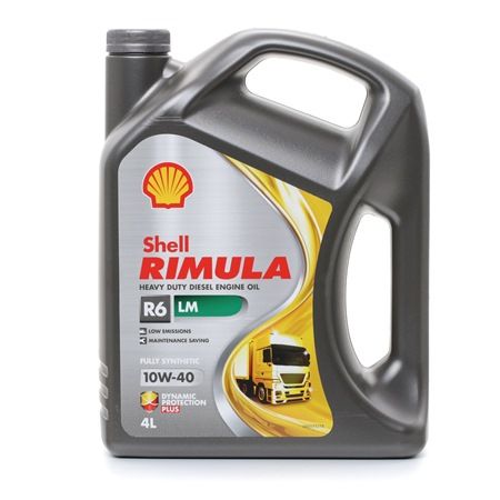 SHELL Rimula, R6 LM 550044889 Motoröl 4l, 10W-40