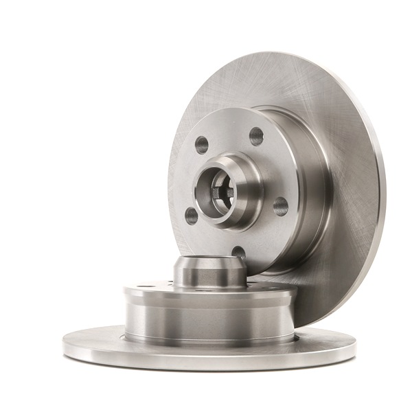 RIDEX 82B1652: Féktárcsa hátsótengely, Ø: 226mm, tele, Ø: 226mm, ABS érzékelőgyűrűvel, kerékrögzítő csavar nélkül
