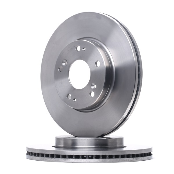 RIDEX 82B1664: Disco de freno Eje delantero, Ø: 280mm, ventilación interna, Ø: 280mm, revestido, sin buje de rueda, sin perno de sujeción de rueda