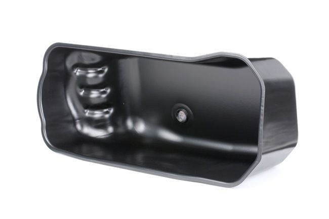 RIDEX 592O0049: Cárter de aceite con tornillo purga aceite, sin junta de cárter de aceite, con junta tórica, sin taladro para sensor nivel aceite