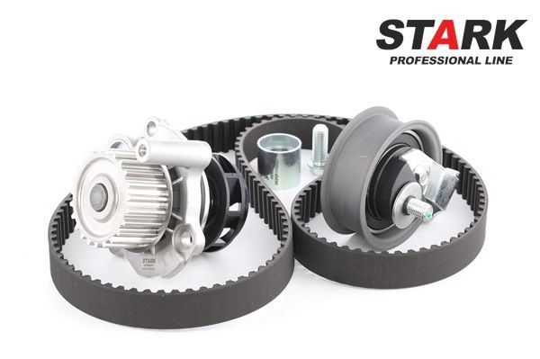 STARK SKWPT-0750183: Kit de distribution + pompe à eau Nbr. dents: 150, Largeur: 23mm, avec pompe à eau, sans élément tendeur