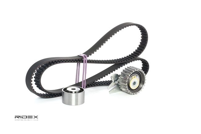 RIDEX 307T0269 Комплект ангренажен ремък ALFA ROMEO 156 (932) 115 K.C. дизел цена