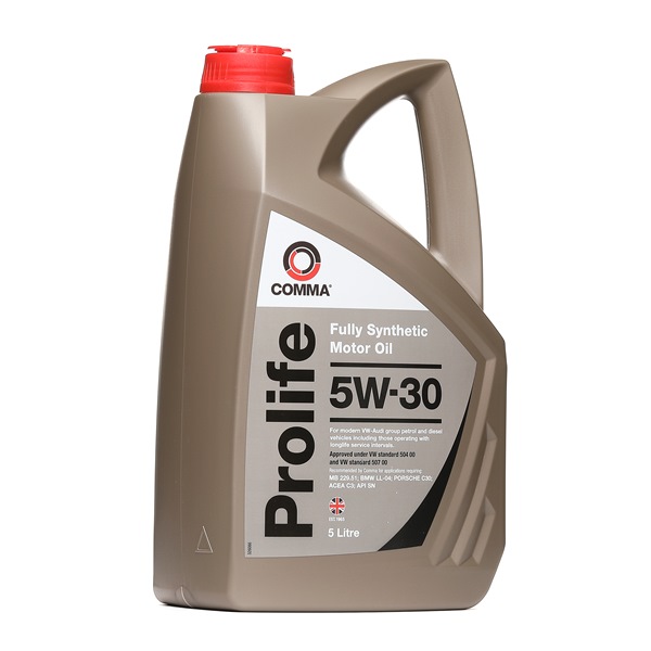 COMMA PRO5L: Ulei de motor 5I, 5W-30 Prolife