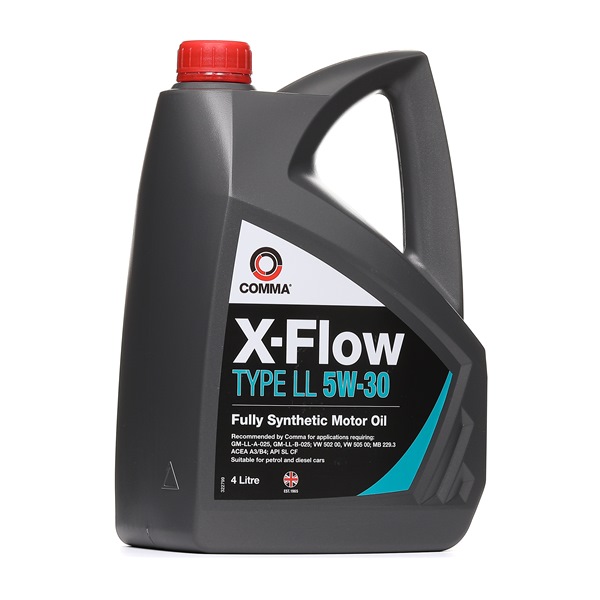 COMMA XFLL4L: Olej silnikowy 4l, 5W-30 X-Flow, LL