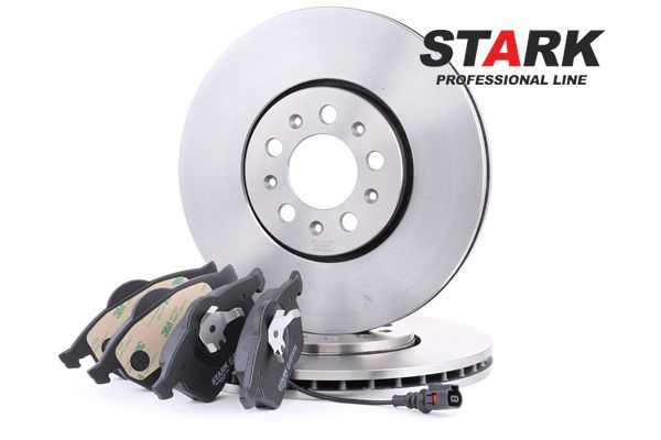 STARK SKBK-1090351: Souprava brzd, koutocova brzda přední osa, R: 288mm, větráno