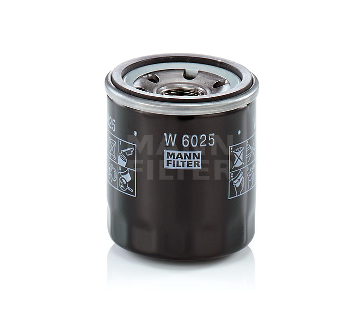 MANN-FILTER W 6025 Ölfilter mit einem Rücklaufsperrventil