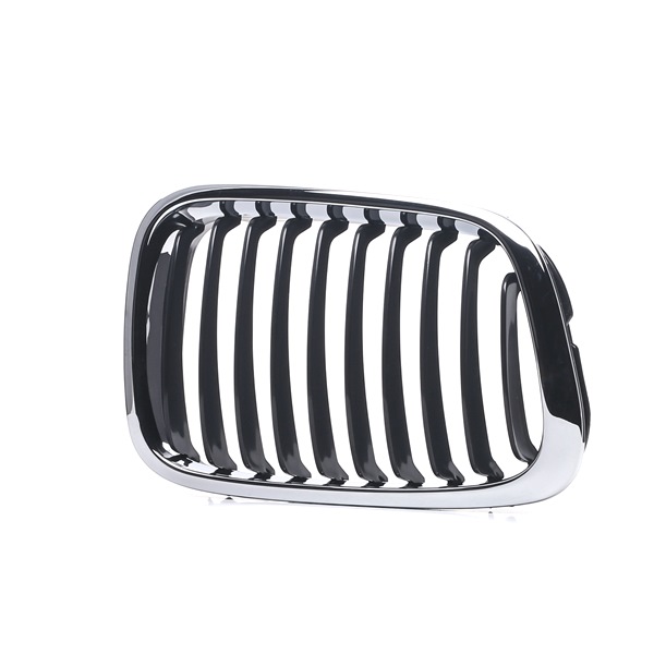 VAN WEZEL 0646516: Radiator grill ** Equipart ** rechts, zwart